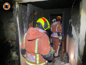 Incendio de una vivienda en Torrent